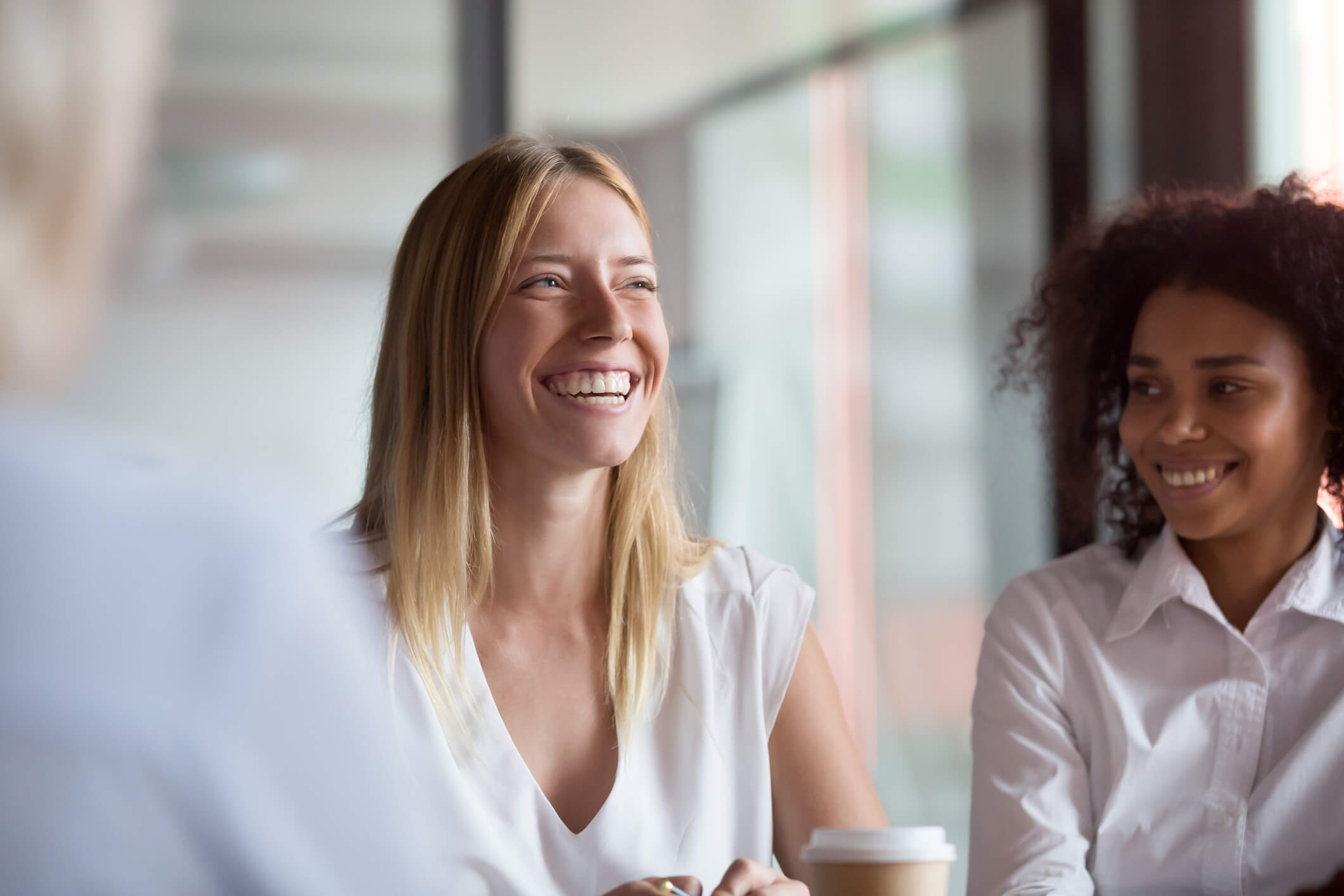Our Employees Image with Happy Coworkers