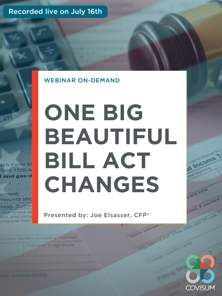 One Big Beautiful Bill Act Changes Webinar On-Demand